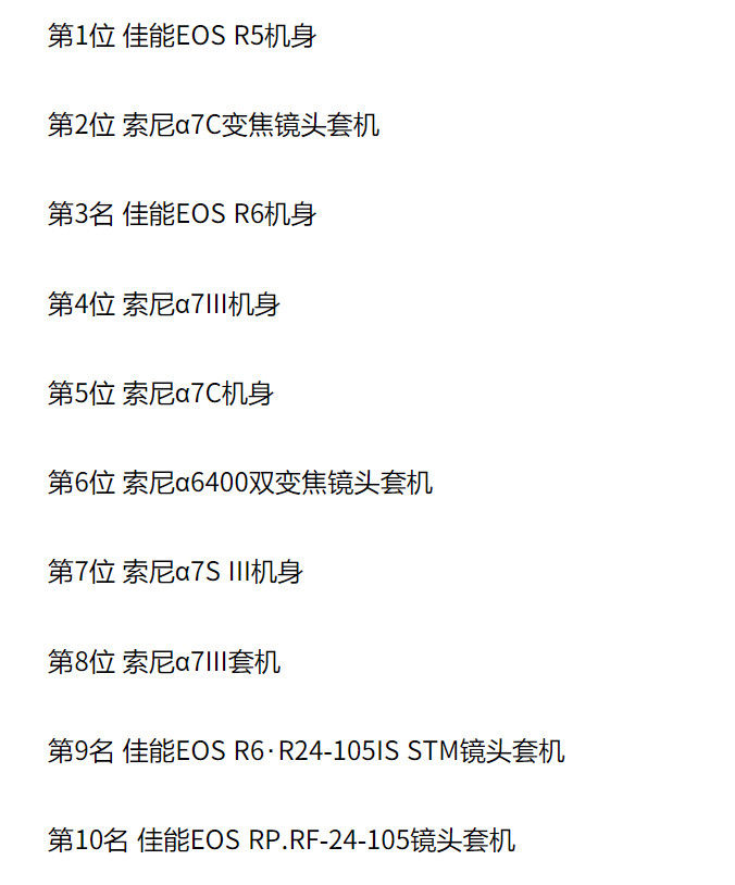 佳能微单相机哪款性价比高？佳能最新微单相机推荐，R3、R5和R6最适合的用户