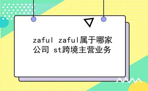 zaful zaful属于哪家公司？st跨境主营业务？插图