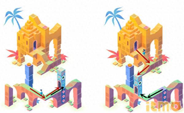 纪念碑谷攻略第十关（纪念碑谷2第十二章果园通关图文攻略）