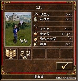 英雄无敌3全兵种详解（英雄无敌三WOG版本全兵种特性以及原型分析）